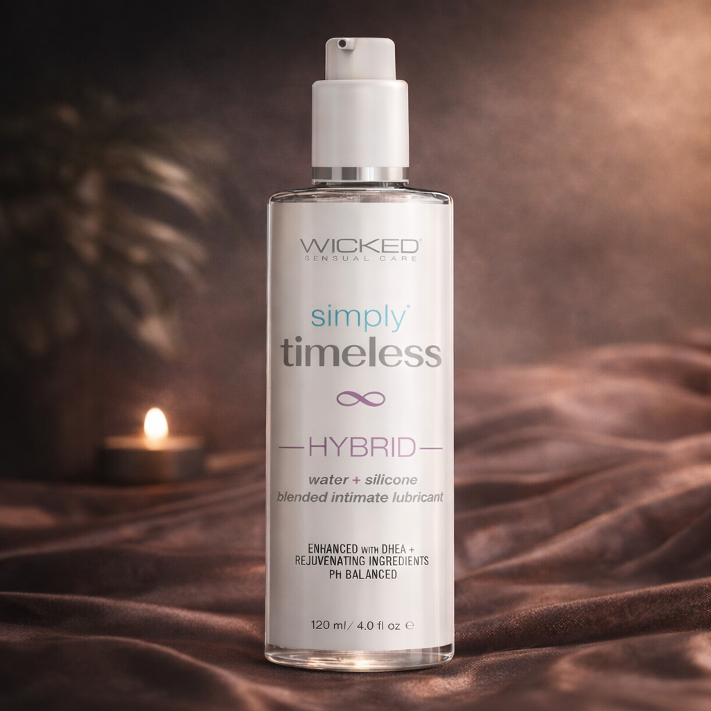 Bare Intentions Wicked Simply Timeless Hybrid perfume bottle, 120ml with sleek design and elegant packaging.