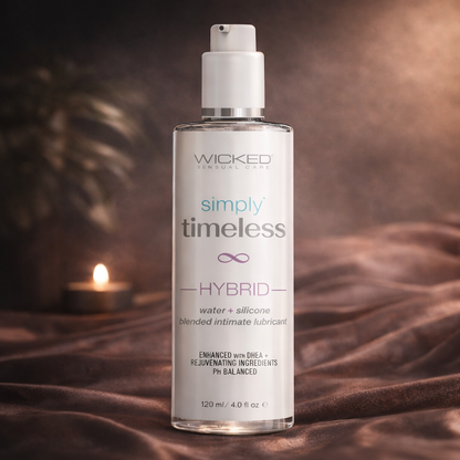 Bare Intentions Wicked Simply Timeless Hybrid perfume bottle, 120ml with sleek design and elegant packaging.
