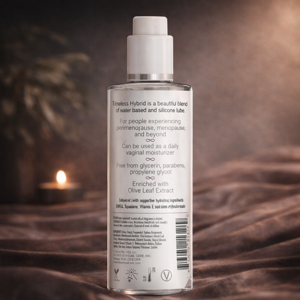 Bare Intentions Wicked Simply Timeless Hybrid perfume bottle, 120 ml, with sleek design and clear label on a neutral background.