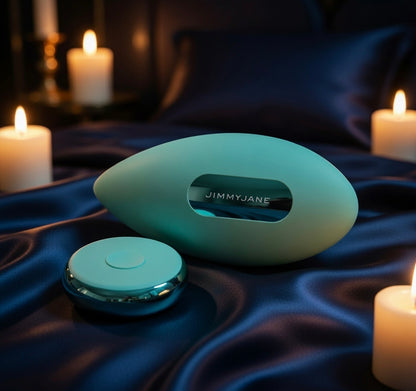 Bare Intentions The Ascend 3 stimulator in black with textured surface and multiple control buttons for versatile sensations.