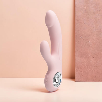 Bare Intentions Bunny Vibe rabbit vibrator with ergonomic design and soft silicone texture for pleasurable stimulation.
