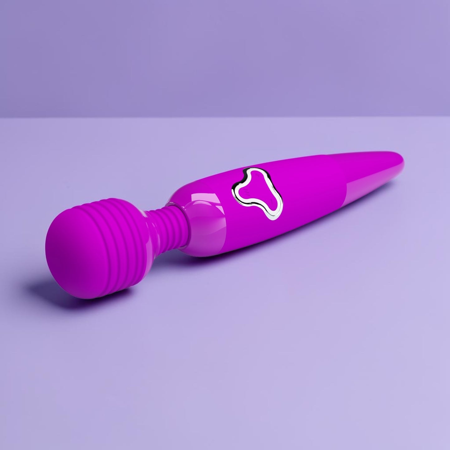 Bare Intentions Pulse Wand, a sleek handheld personal massager with ergonomic design and smooth surface for targeted relief.